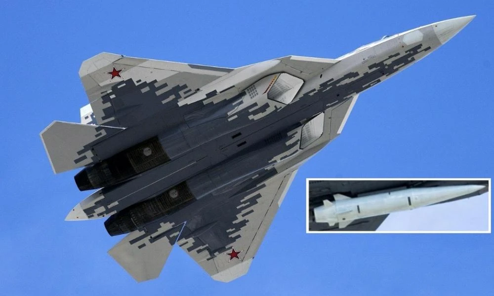 Το Su-57 θα λάβει σύντομα δικό του υπερ-υπερηχητικό πύραυλο, είπε Ρώσος στρατηγός